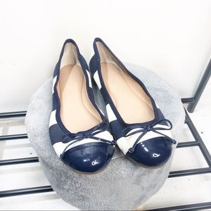 Banana Republic Shoes - Banana Republic Navy Blue and White Stripe Flats Banana Republic Shoes - Banana Republic Navy Blue and White Stripe Flats
